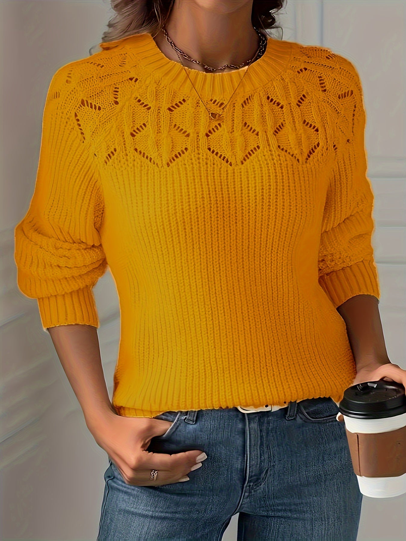 Nasia – Elegant Long Sleeve Sweater