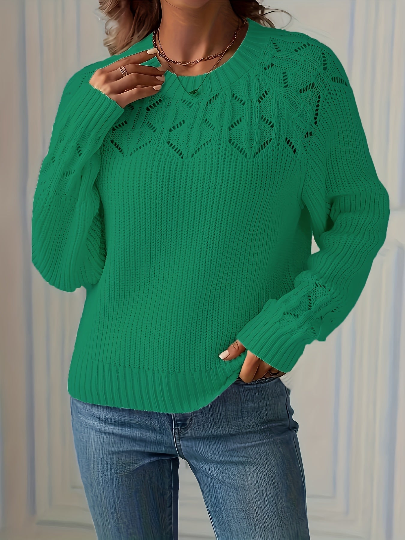 Nasia – Elegant Long Sleeve Sweater