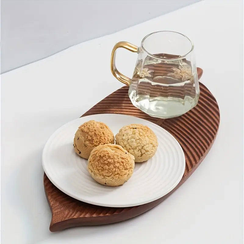 NaturePlatter – Leaf-Shaped Serving Tray