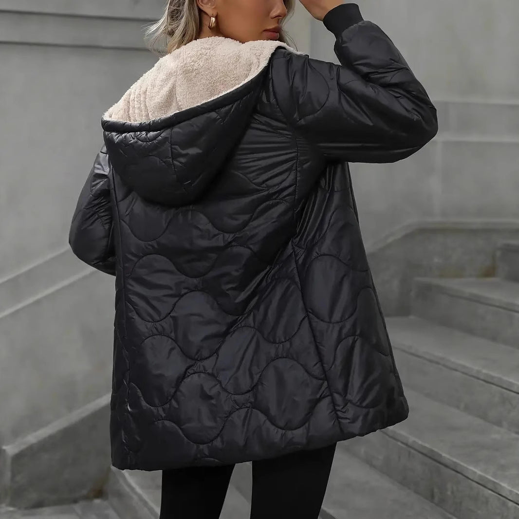 Nayela – Thermo Jacket with Zipper and Hood