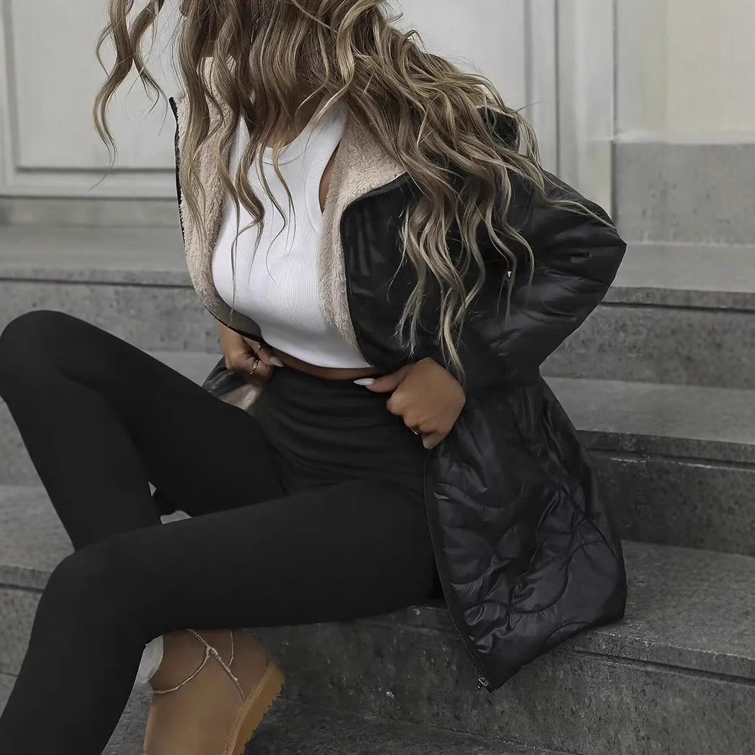 Nayela – Thermo Jacket with Zipper and Hood