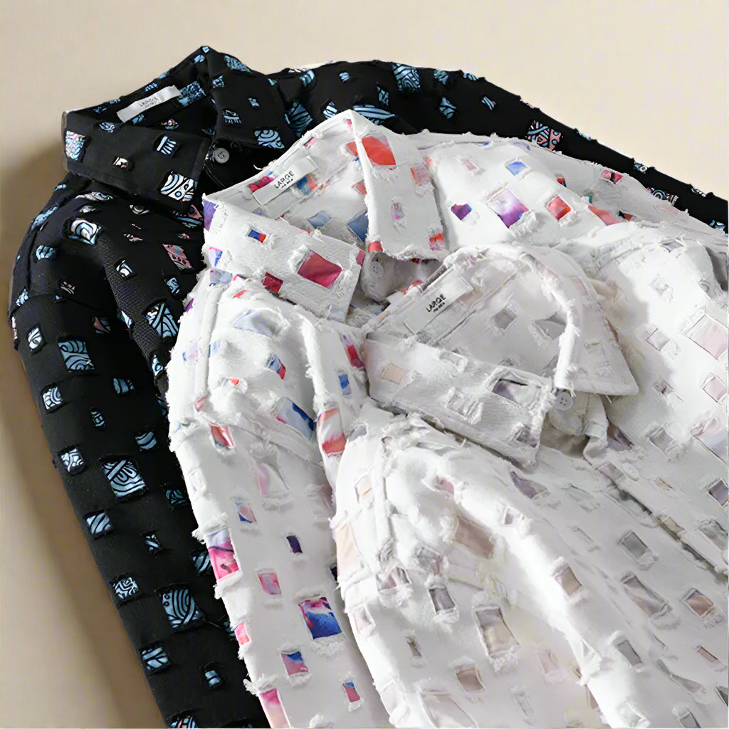 Nazirah – Elegant Mosaic Shirt