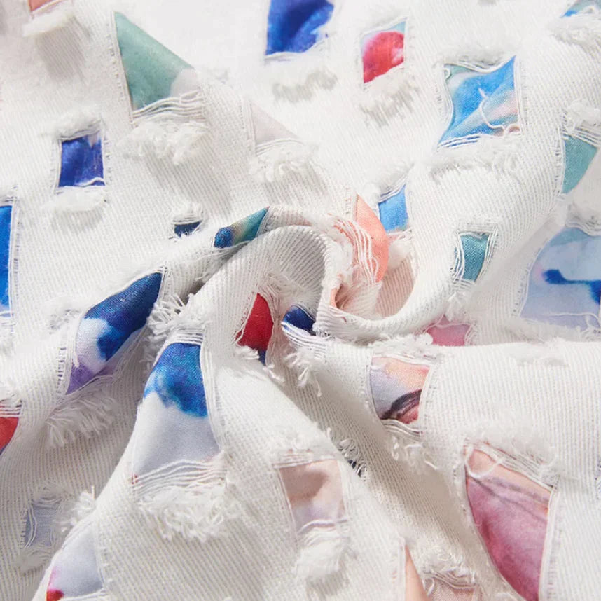 Nazirah – Elegant Mosaic Shirt