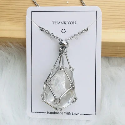 Necklace with Crystal Stone Holder