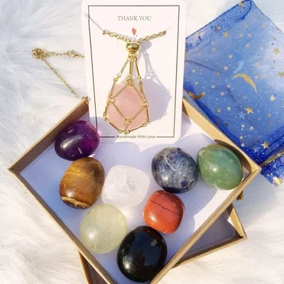 Necklace with Crystal Stone Holder