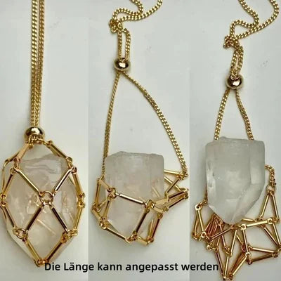 Necklace with Crystal Stone Holder