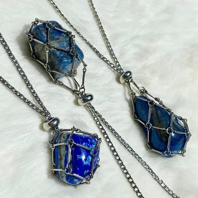 Necklace with Crystal Stone Holder