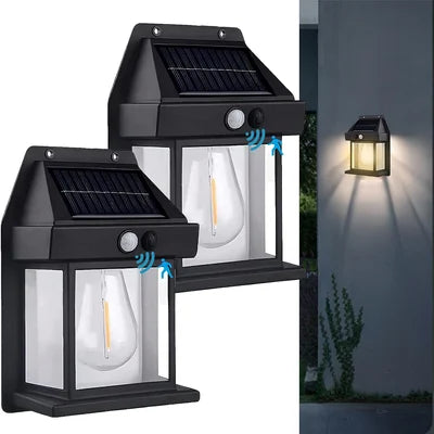 New Solar Wall Light for Outdoors