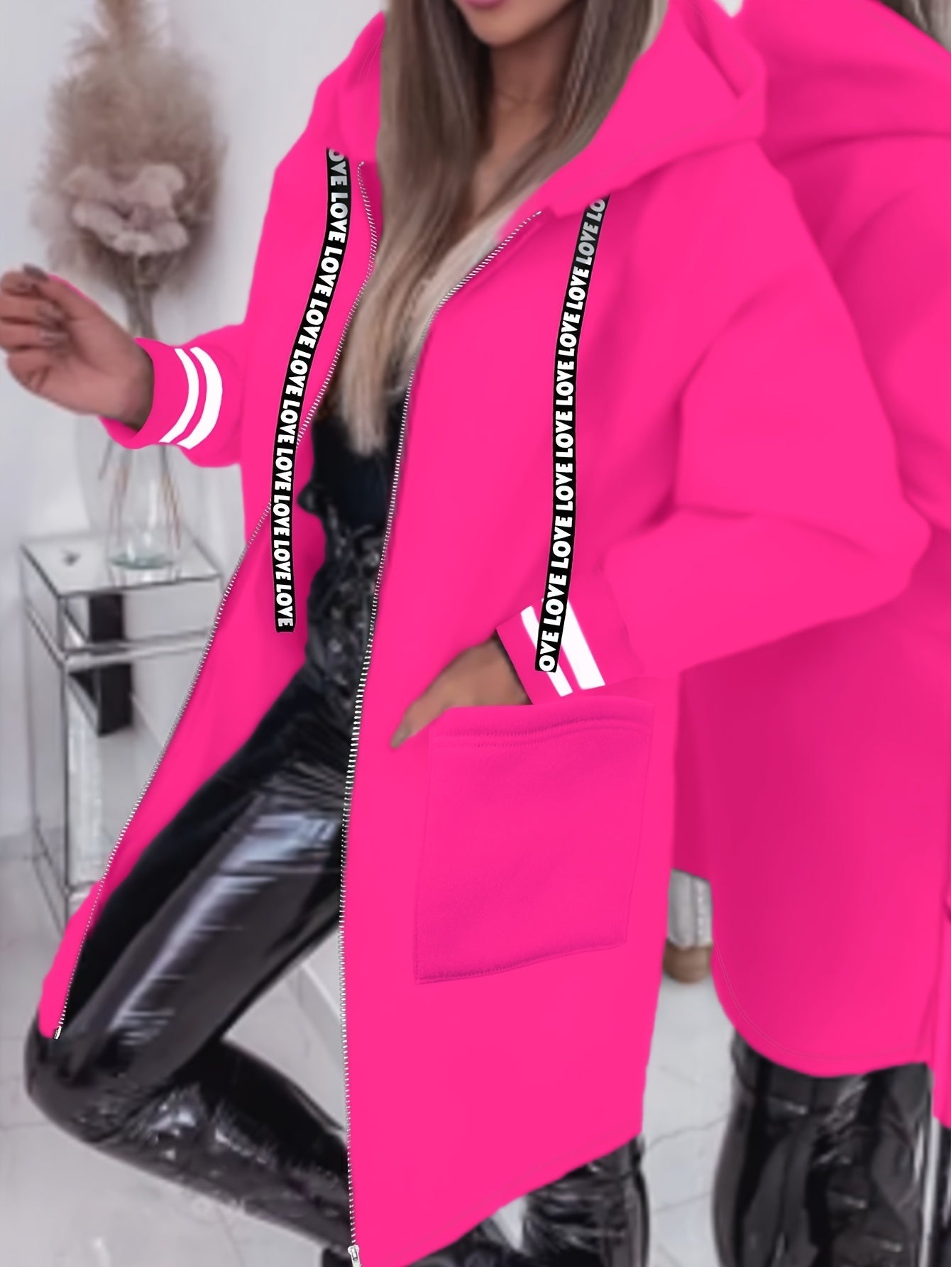 Nicola – Long-Sleeved Jacket with Side Pockets