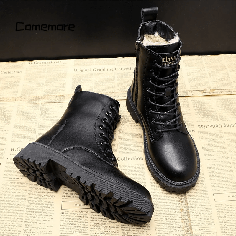 Nikolaus - Winter Boots Made of Leather