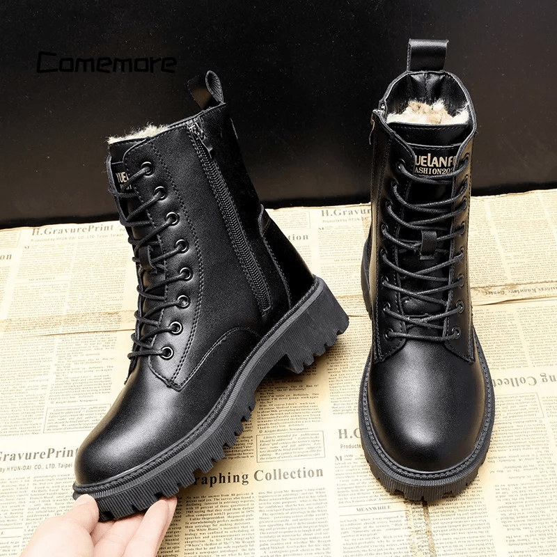 Nikolaus - Winter Boots Made of Leather