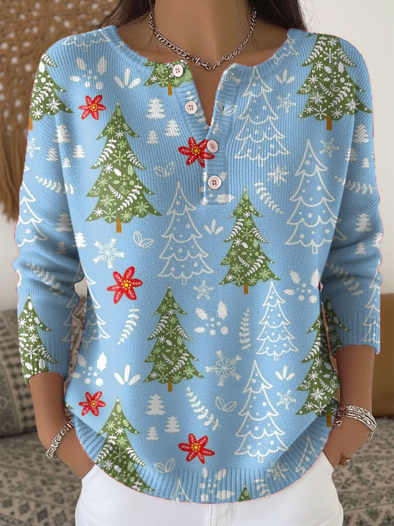 Nocchi – Christmas Sweater with Buttons