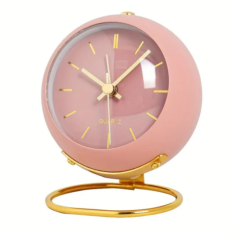 NordAura – Quiet Nordic Inspired Table Clock for Home Decor
