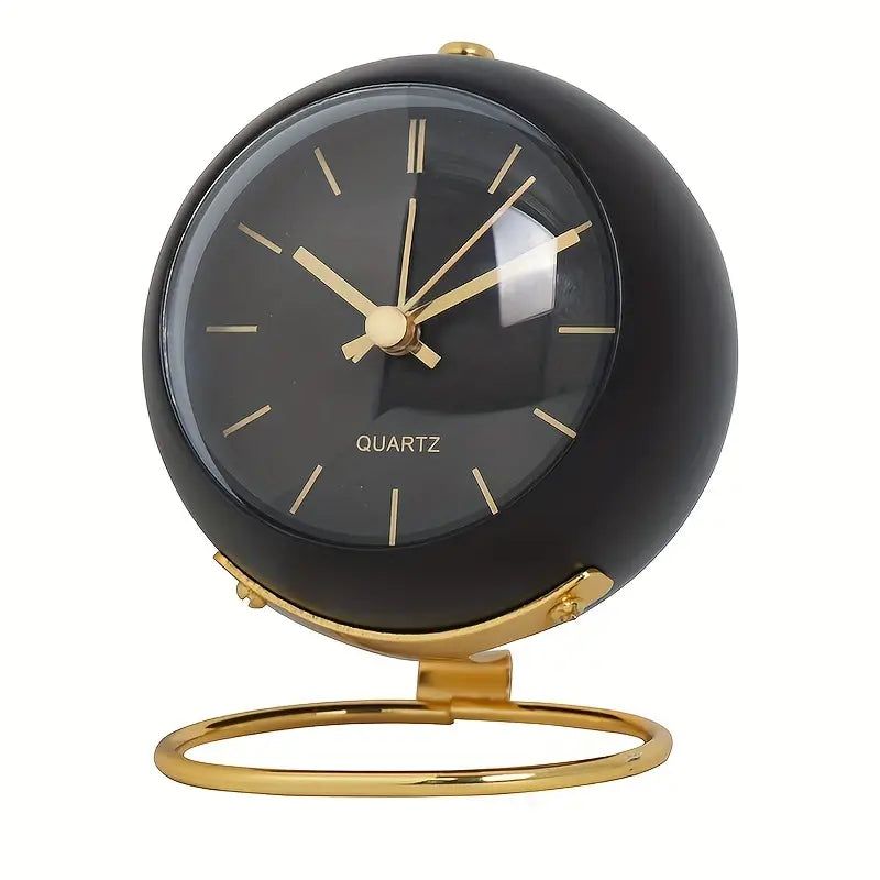 NordAura – Quiet Nordic Inspired Table Clock for Home Decor