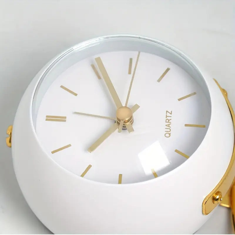NordAura – Quiet Nordic Inspired Table Clock for Home Decor
