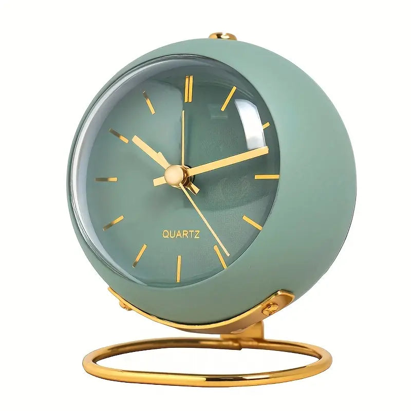 NordAura – Quiet Nordic Inspired Table Clock for Home Decor