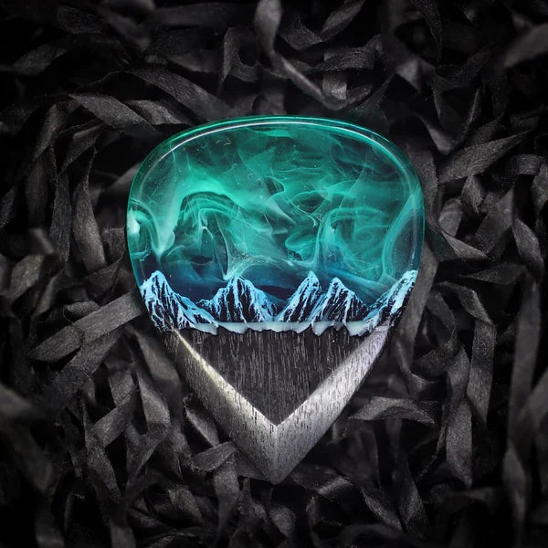 Northern Lights Guitar Pick