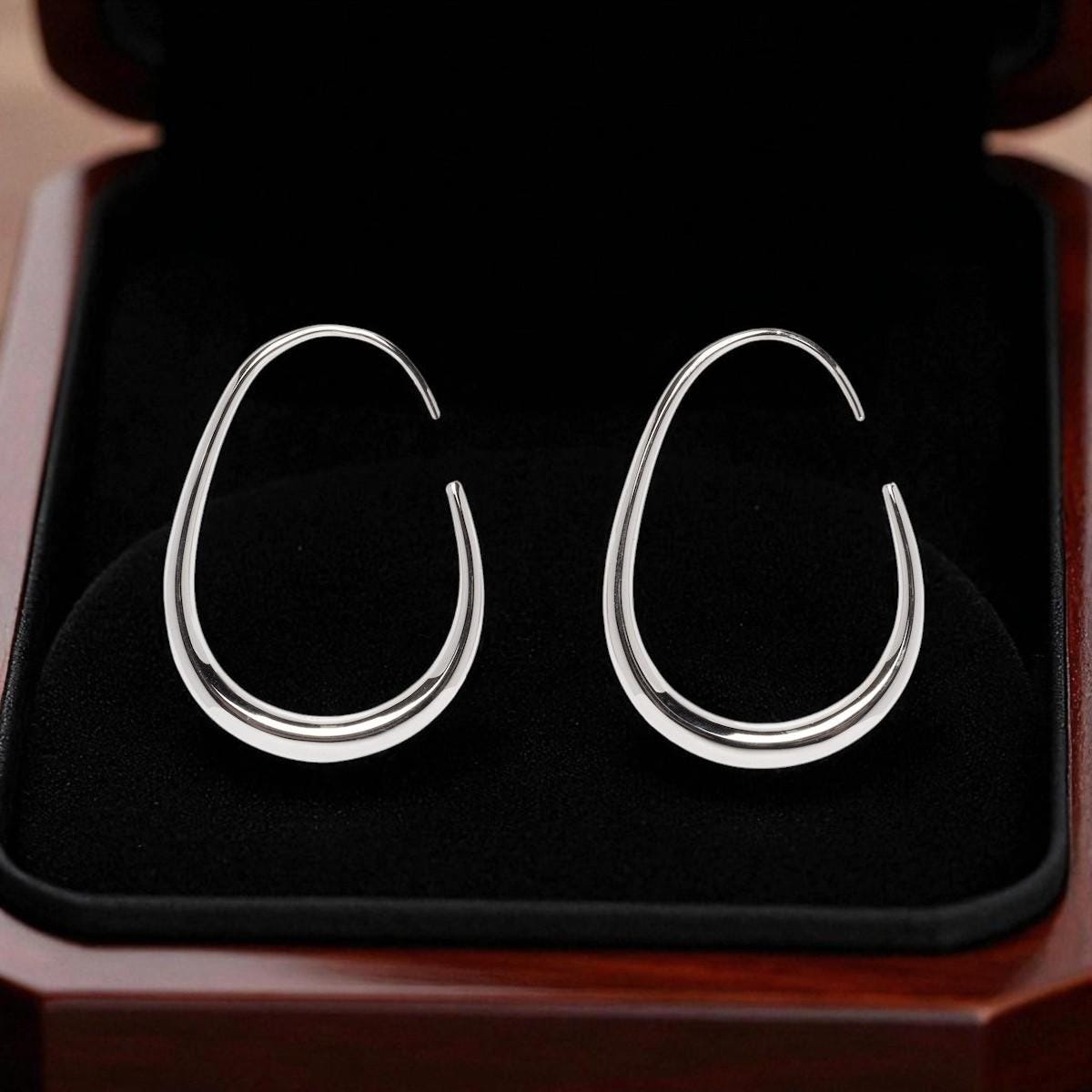 Nova Chunky Dome Hoop Earrings
