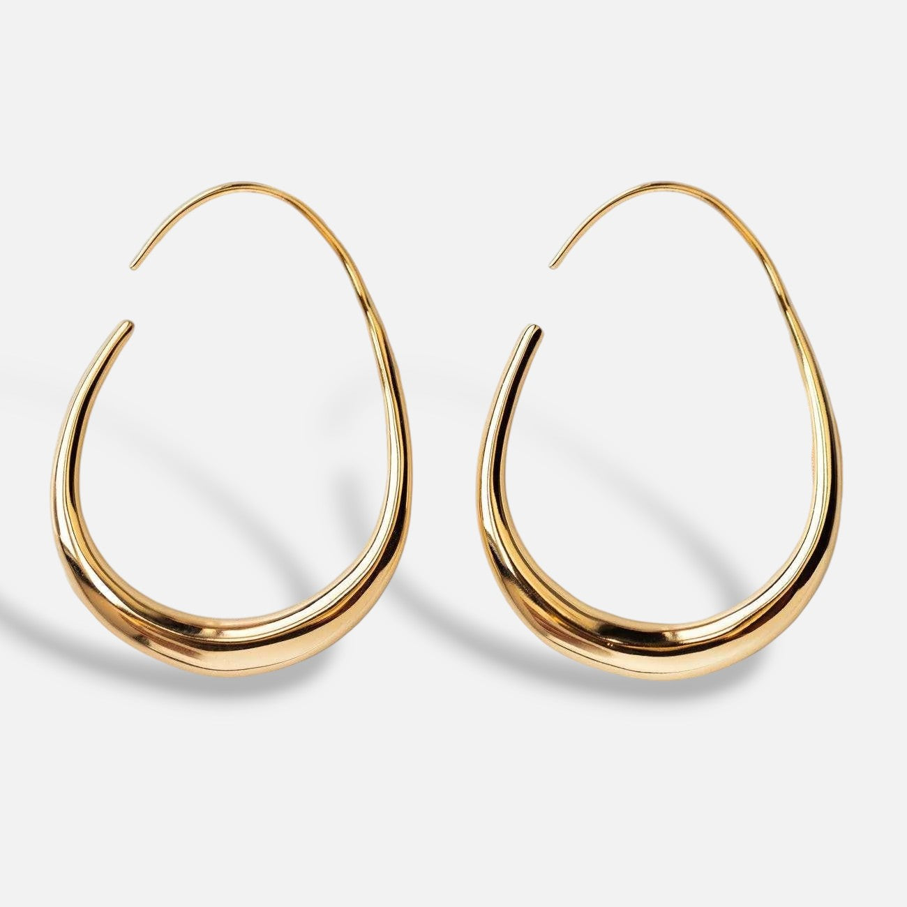 Nova Chunky Dome Hoop Earrings
