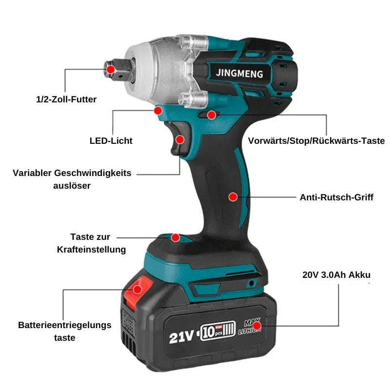 NutMaster - Electric Wheel Nut Hand Drill Machine