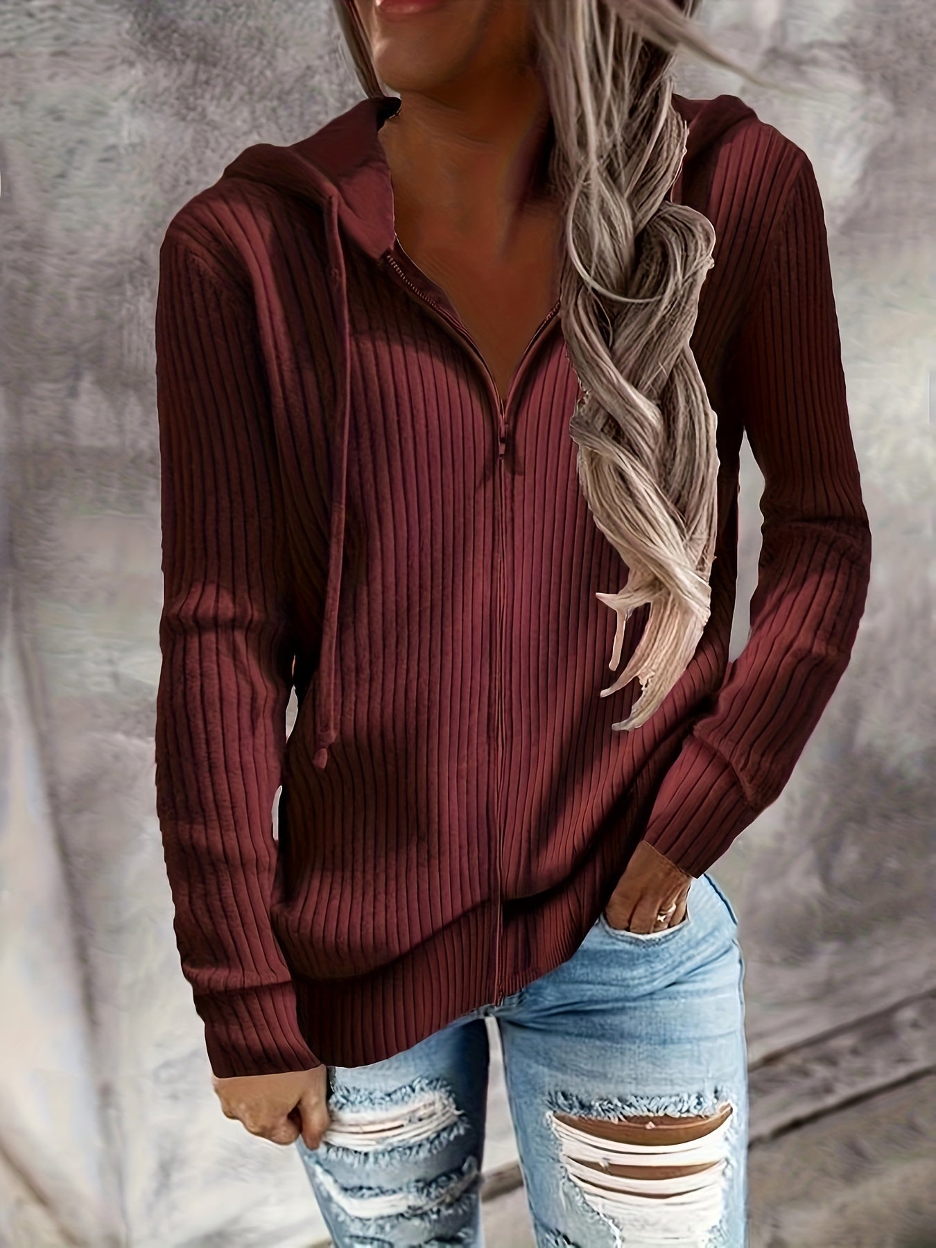 Nysa – Casual Long Sleeve Hoodie