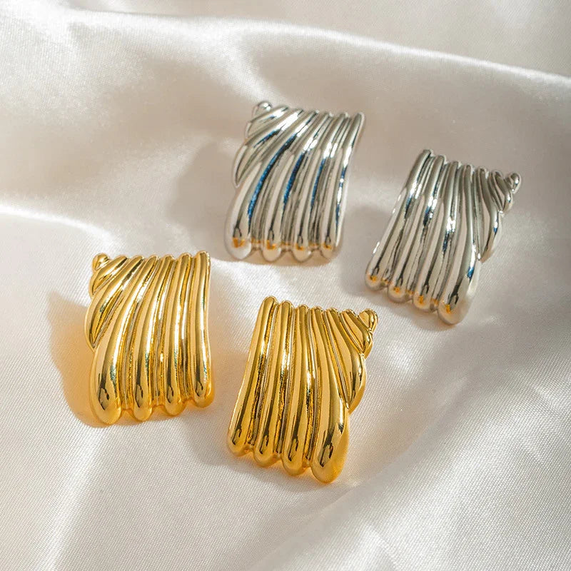 Pendientes de oro Alisa