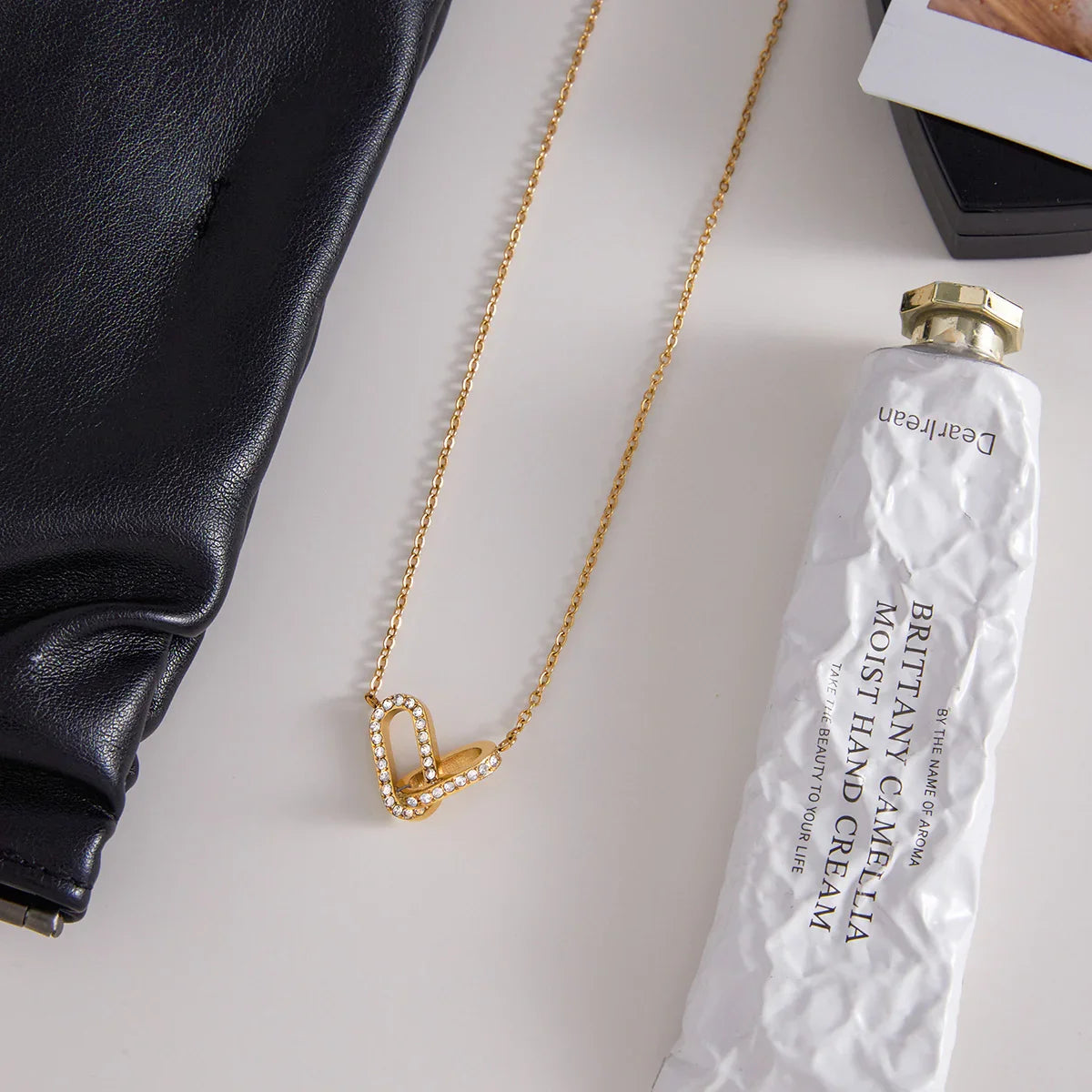 Zoelle Interlocking Diamond Pendant