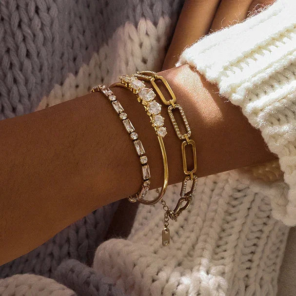 Stridr Edge Essential Diamond Bracelets