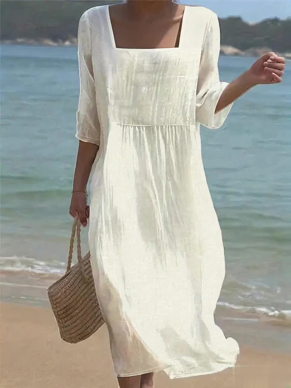 Odonnell – Casual Linen Dress