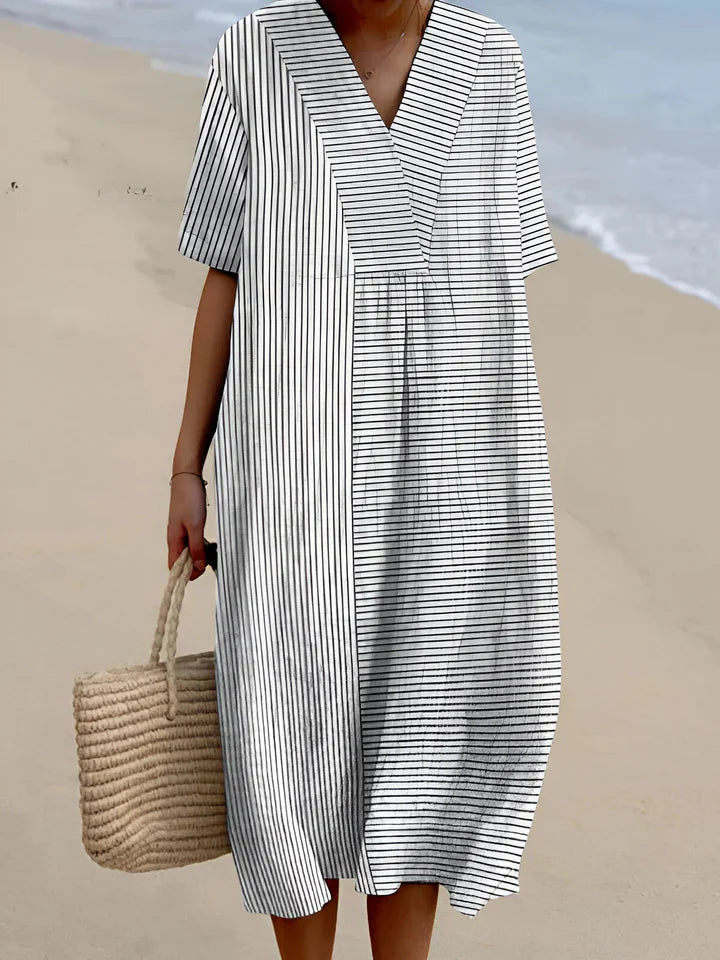 Olalla – Summer Dress with Pattern