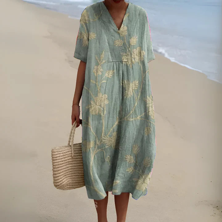 Olalla – Summer Dress with Pattern