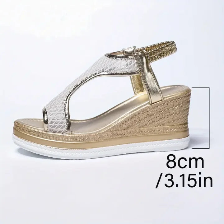 Pamelia - Orthopedic Wedge Sandal