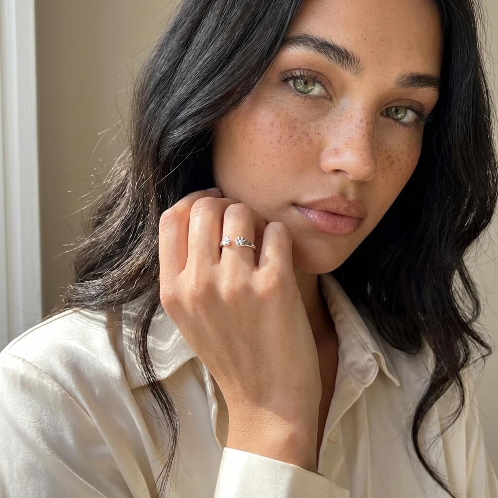 Paw Embrace Adjustable Ring