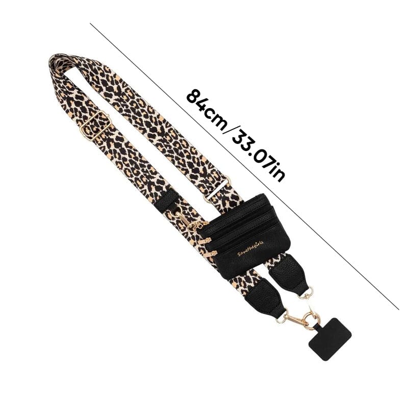 Phone Strap with Zipper