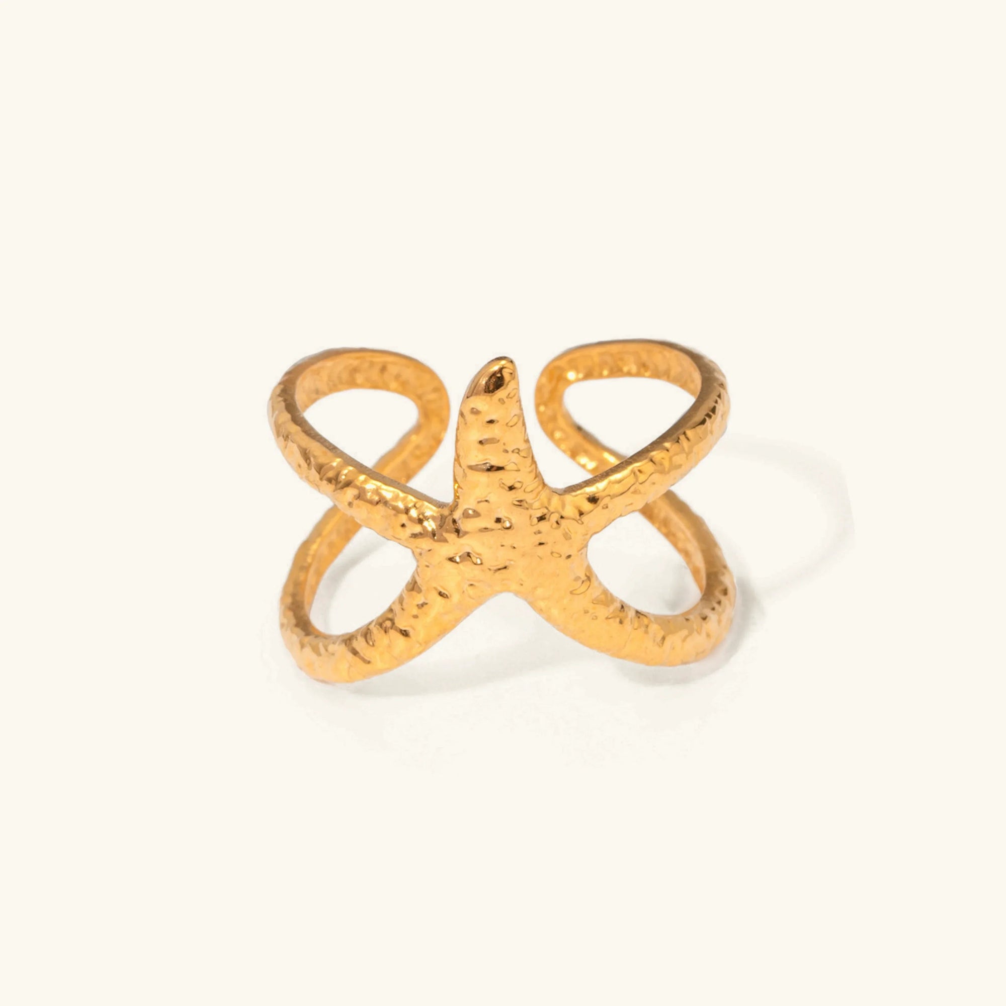 Anello Aurelie Stella Marina Oro