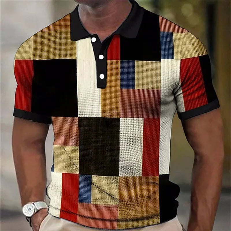 Pollard – Colorful Polo Shirt with Check Pattern
