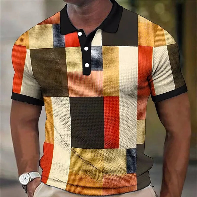 Pollard – Colorful Polo Shirt with Check Pattern