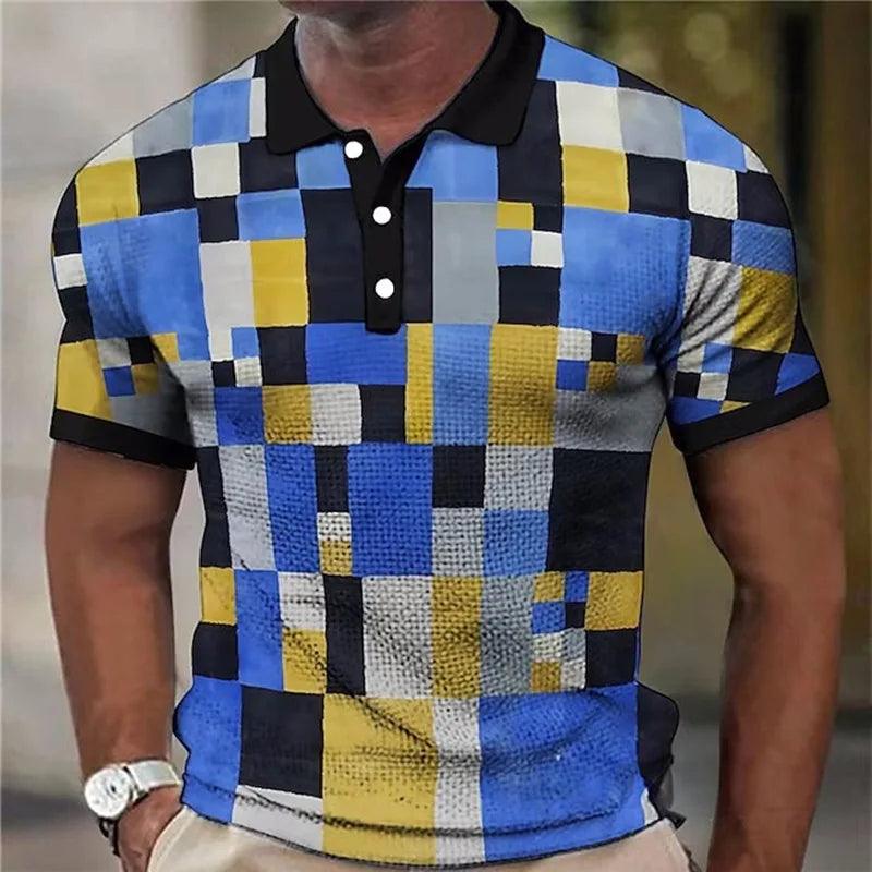 Pollard – Colorful Polo Shirt with Check Pattern