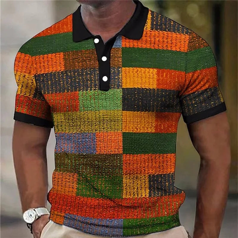Pollard – Colorful Polo Shirt with Check Pattern