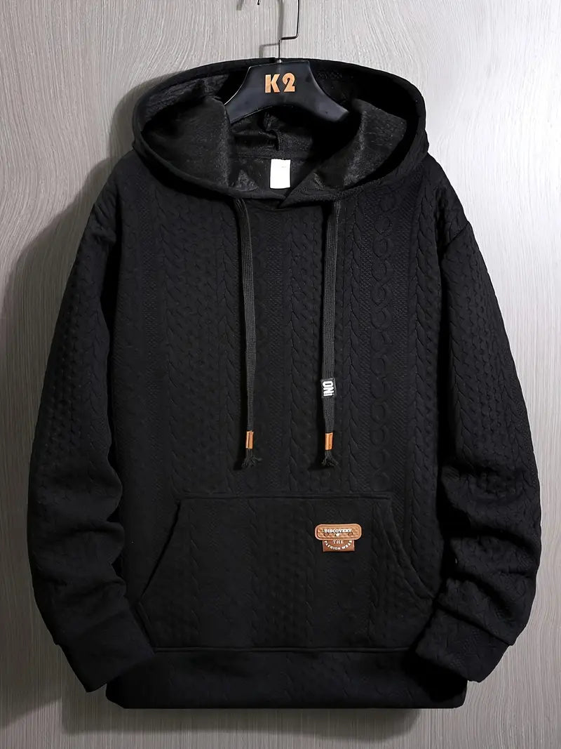 Pruitt – Long Sleeve Knit Hoodie