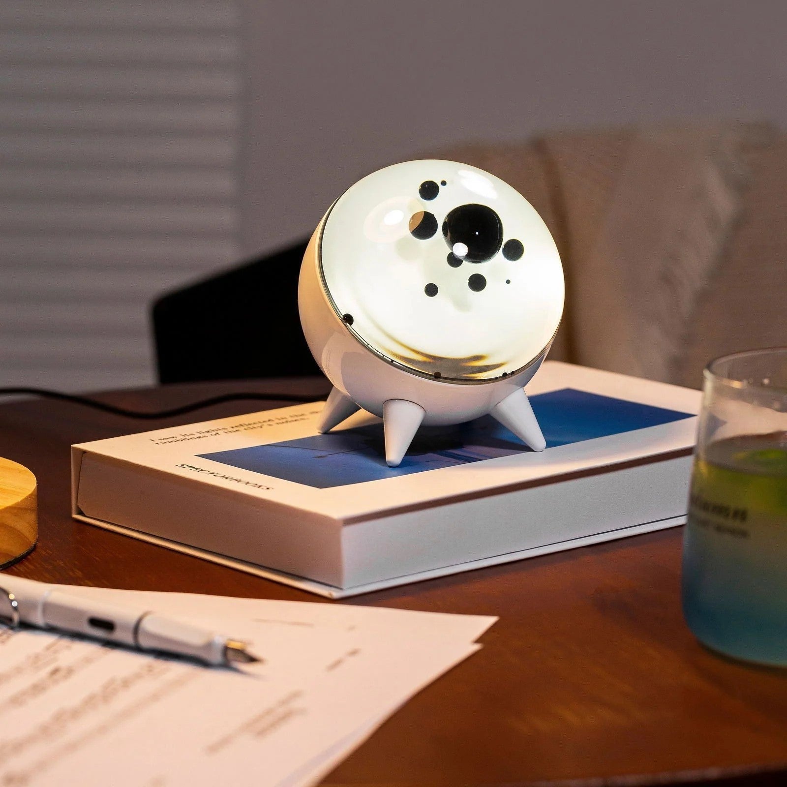 PulseGlow – Ferrofluid Music Rhythm Lamp