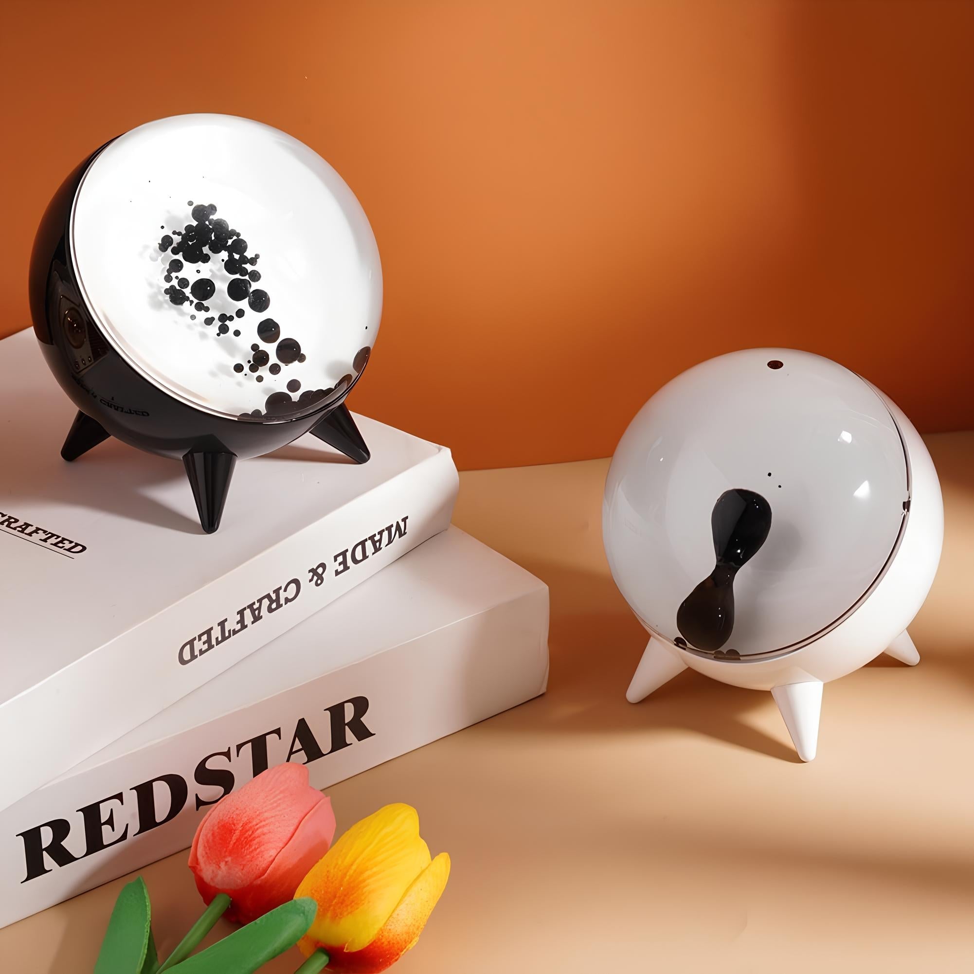 PulseGlow – Ferrofluid Music Rhythm Lamp