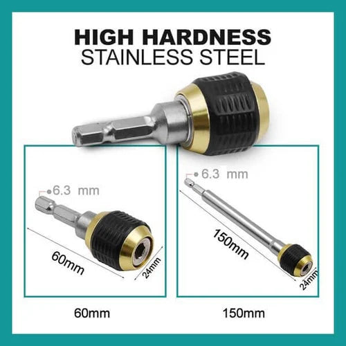 Quick-Release Hex Drill Coupling