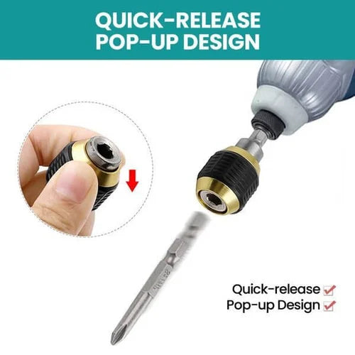Quick-Release Hex Drill Coupling