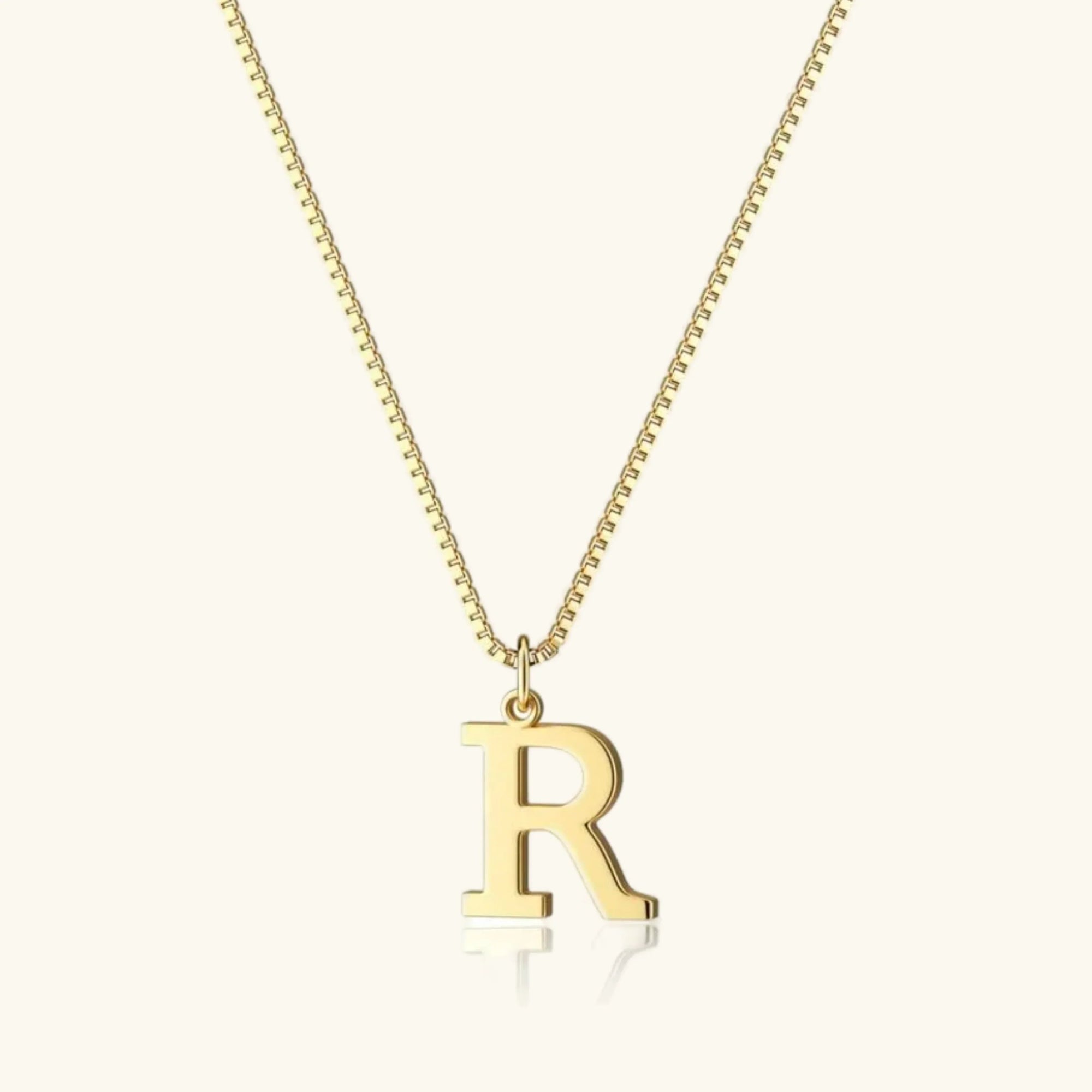 Collana con lettera iniziale Therese in oro