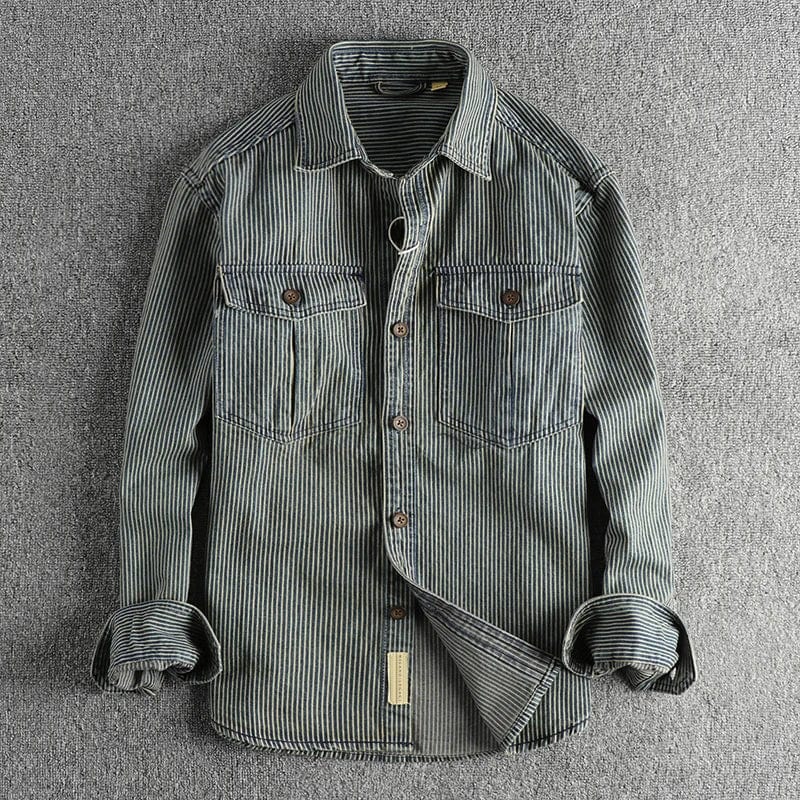 Reinhardt - Cargo Denim Shirt