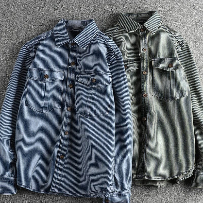 Reinhardt - Cargo Denim Shirt