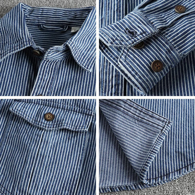Reinhardt - Cargo Denim Shirt