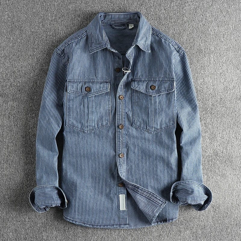 Reinhardt - Cargo Denim Shirt