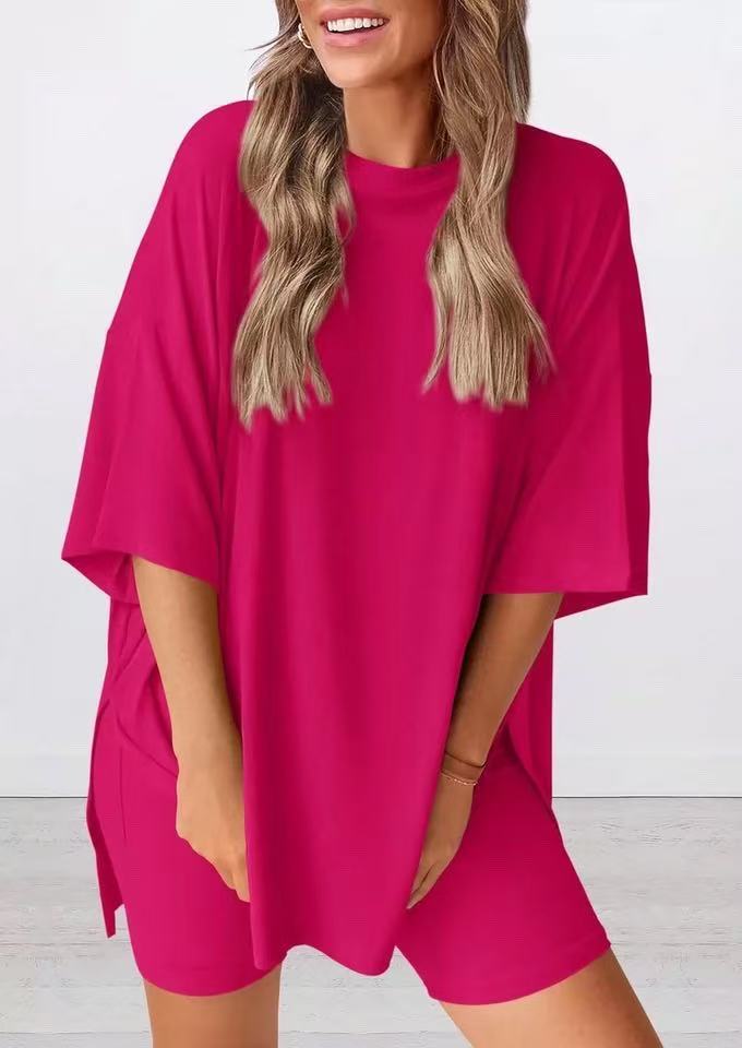 Rikke - Short Sleeve Two-Piece Set